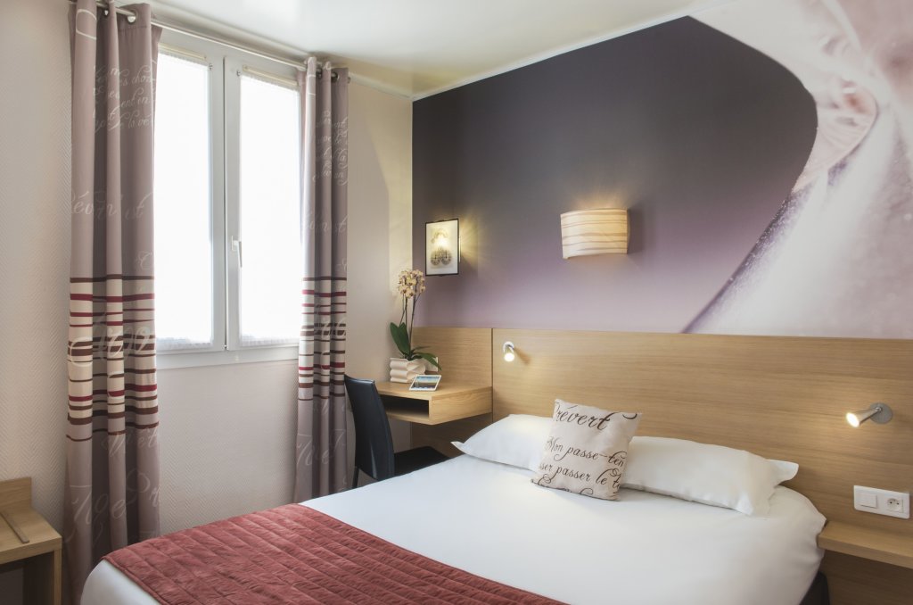 Standard Einzel Zimmer Hotel Ariane Montparnasse by Patrick Hayat