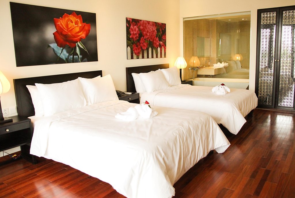 Deluxe Double room with city view Thanh Binh Riverside Hoi An