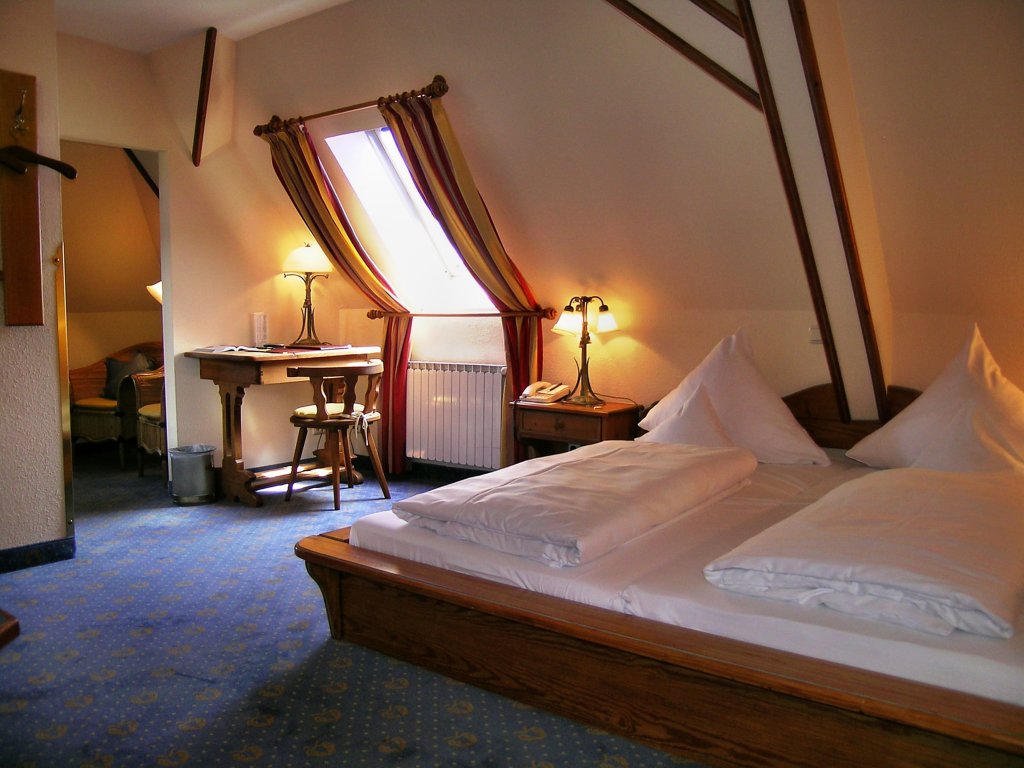 Junior suite 1 camera da letto con vista sulla città Romantik Hotel & Restaurant Fürstenhof
