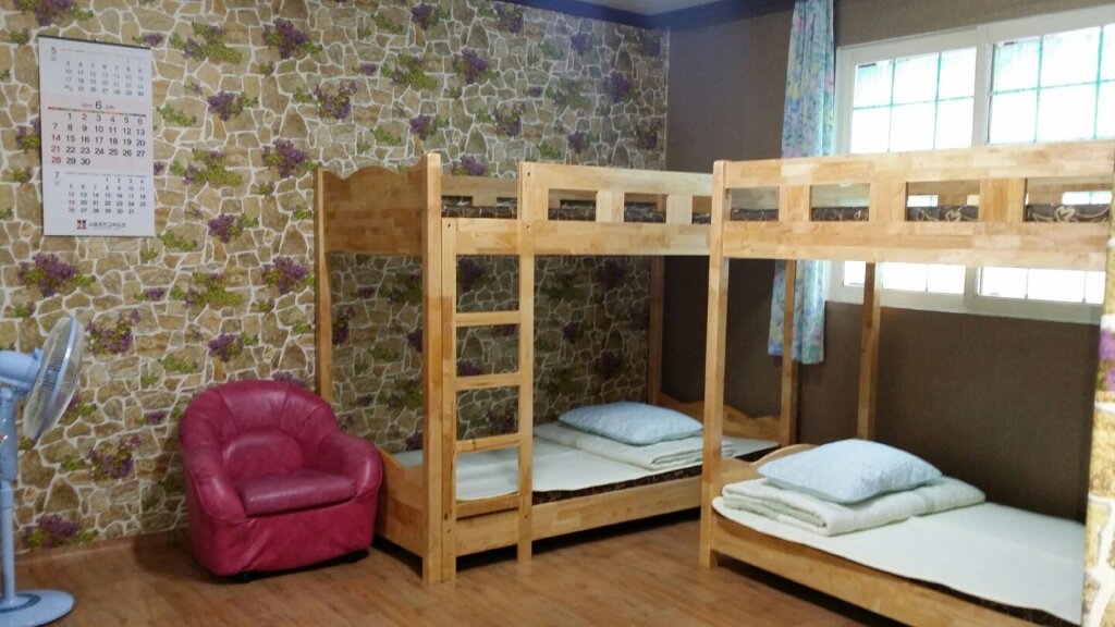 Кровать в общем номере Seorak Dongchun Youthtel - Hostel