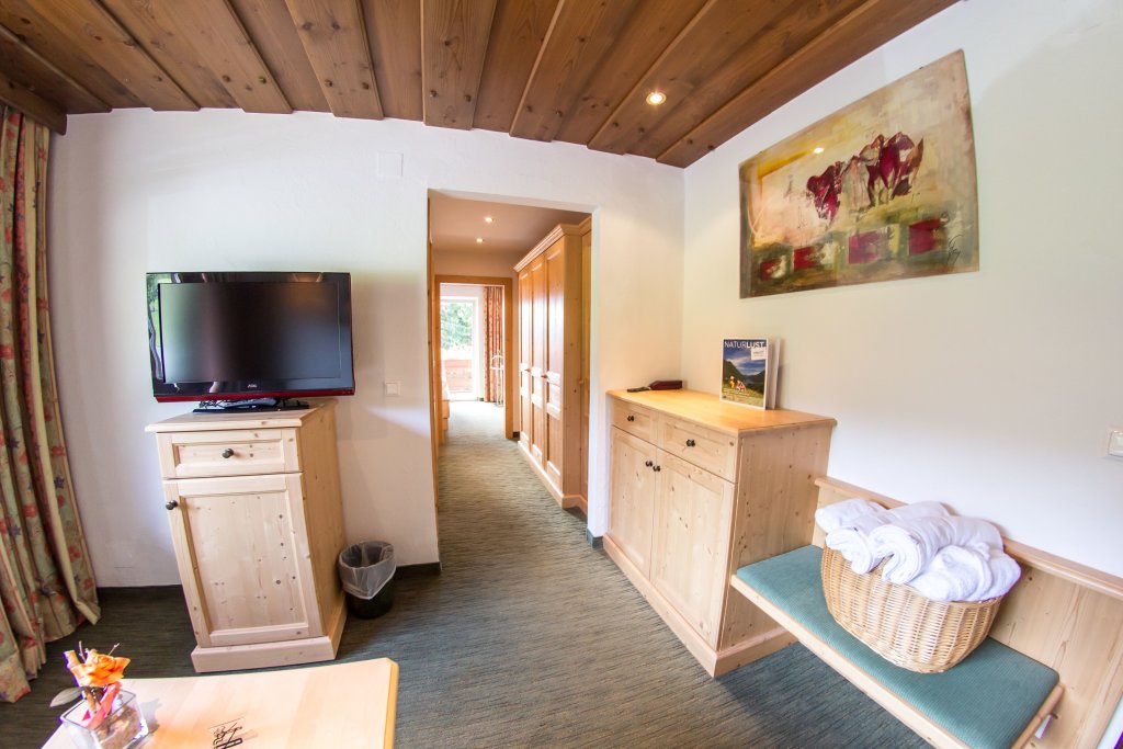 Suite junior 1 dormitorio con vista a la montaña Ski- & Wanderhotel Berghof