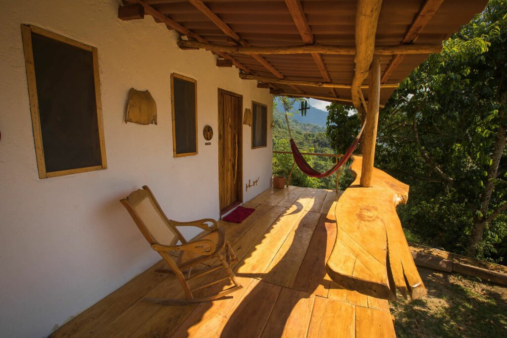 Komfort Doppel Zimmer mit Gartenblick Mundo Nuevo Eco Lodge