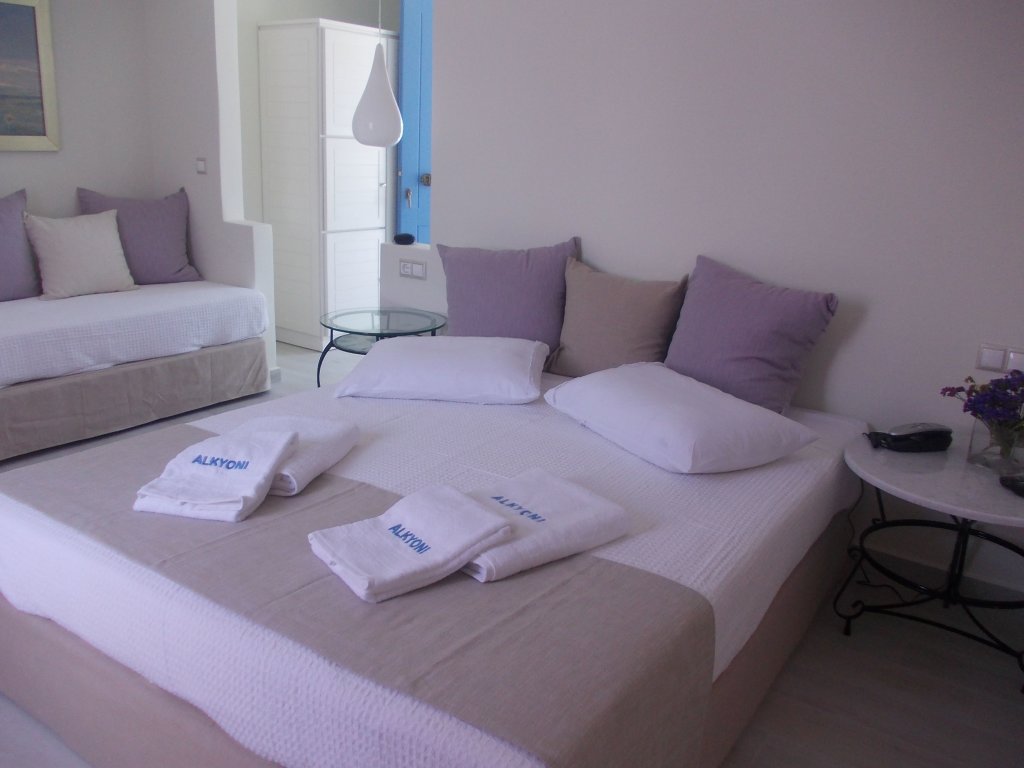 Standard Double room with sea view Alkyoni Beach Hotel