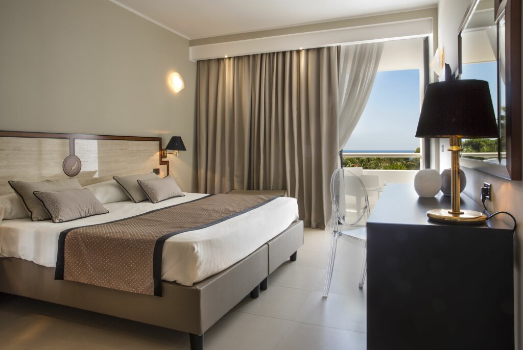 Prestige Zimmer mit Balkon und mit Meerblick Mec Paestum Hotel