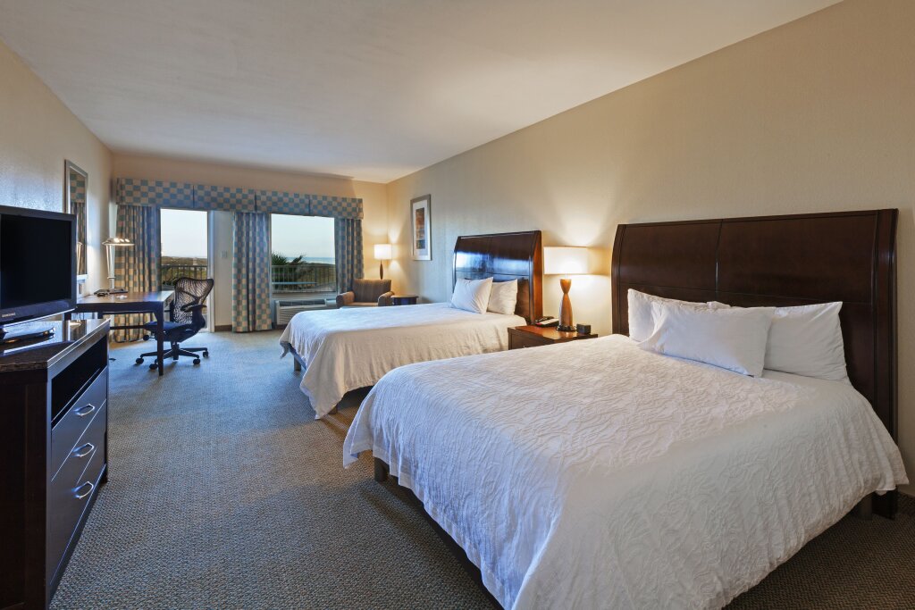 Standard Doppel Zimmer mit eingeschränkter Sicht Hilton Garden Inn South Padre Island Beachfront