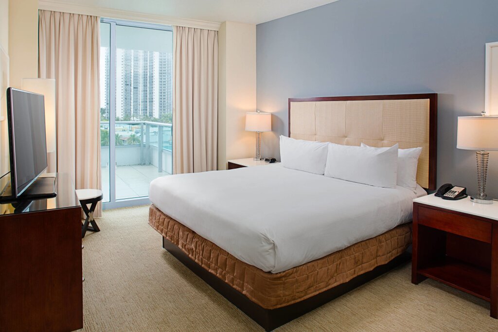Люкс c 1 комнатой Residence Inn by Marriott Fort Lauderdale Intracoastal