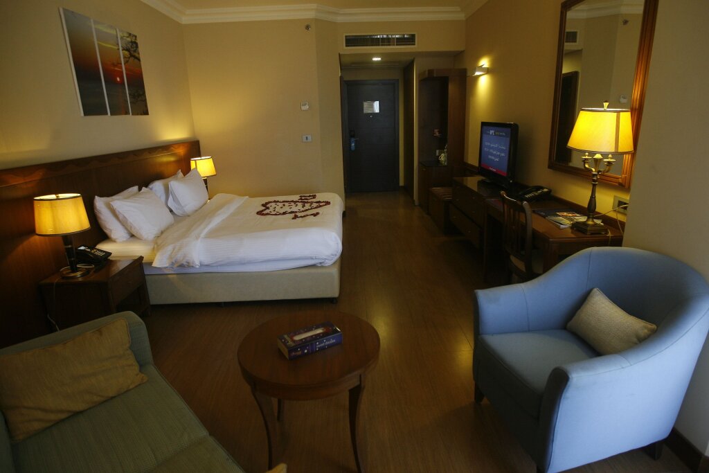 Camera doppia Deluxe con vista mare Jiyeh Marina Resort Hotel & Chalets