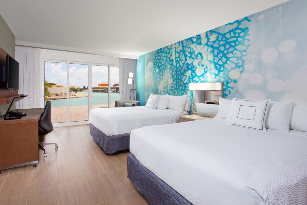 Habitación cuádruple Estándar con vista al terreno Courtyard by Marriott Bonaire Dive Resort