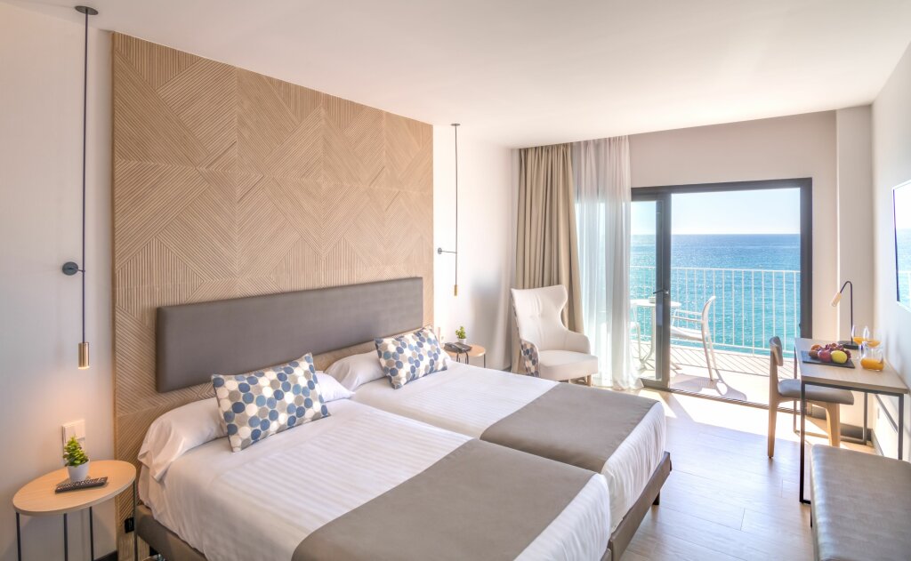Deluxe double chambre avec balcon et Vue mer Hotel Cap Negret