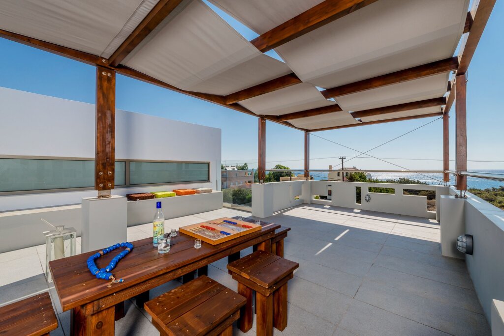 Вилла Luxury с 4 комнатами beachfront Filoxenia Villas