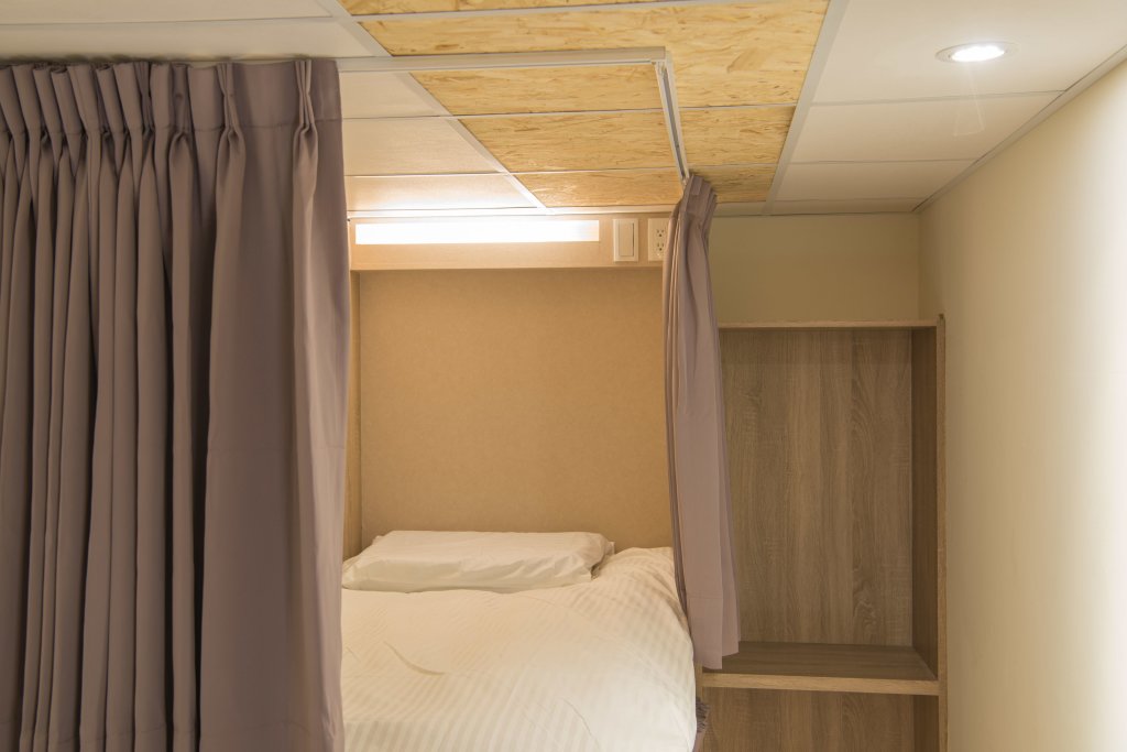 Кровать в общем номере (женский номер) Hostel Jiizu