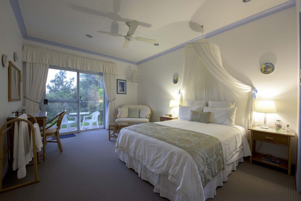Luxus Doppel Zimmer mit Bergblick Ninderry Manor Luxury Retreat