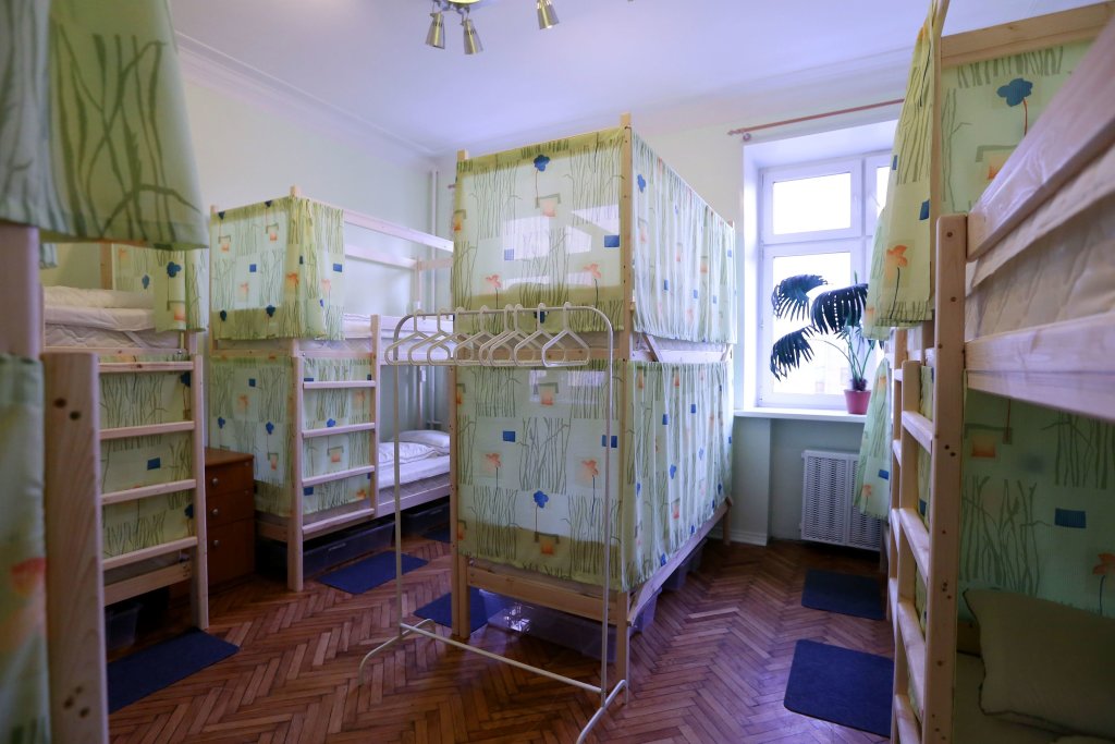 Bett im Wohnheim (Frauenwohnheim) Hostels Kutuzovsky