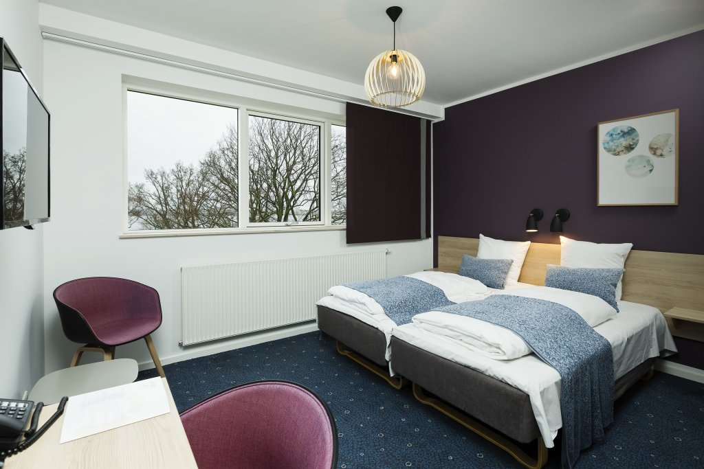 Confort double chambre 1 chambre Hotel Strandparken