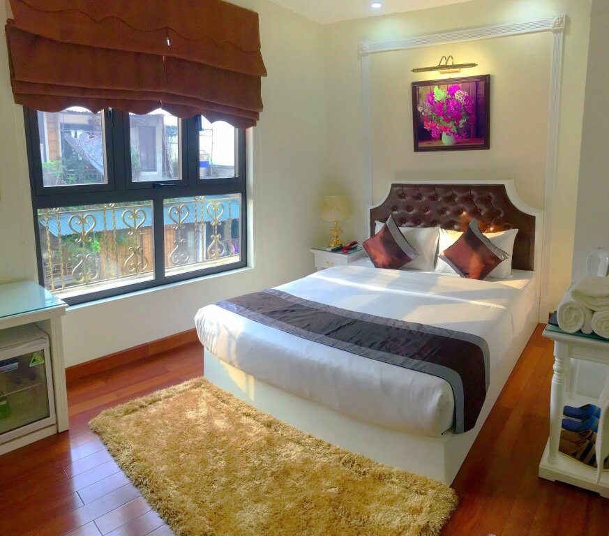 Camera doppia Deluxe con vista sulla città Trang Trang Premium Hotel