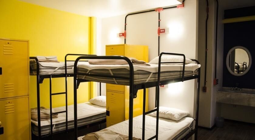 Кровать в общем номере (женский номер) Hostel Mundo Joven Cancun