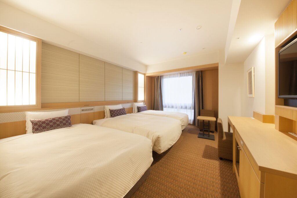 Трёхместный номер Superior Vessel Hotel Campana Kyoto Gojo