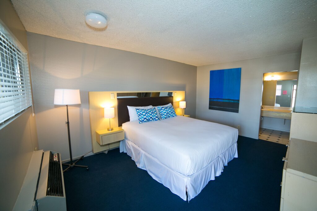 Кровать в общем номере Las Vegas Hostel