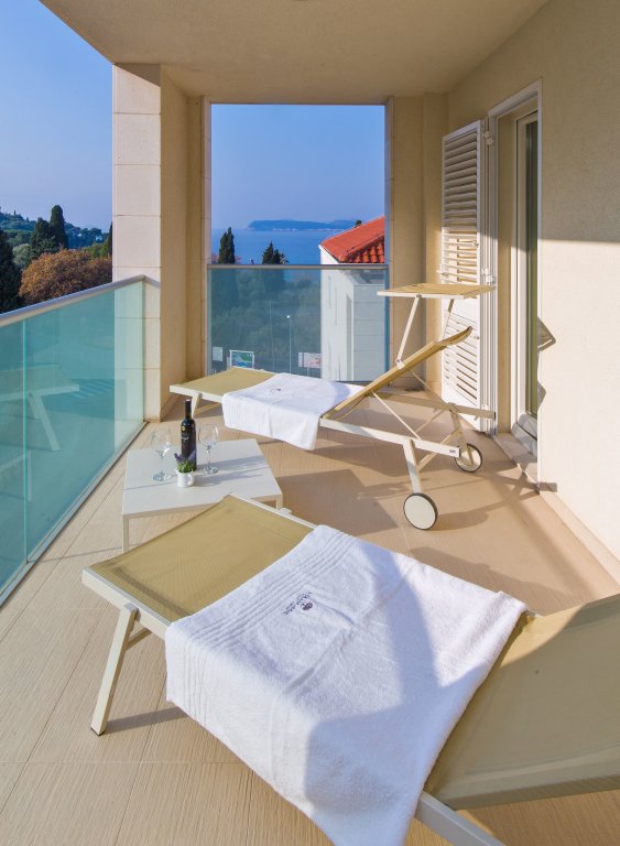 Апартаменты Deluxe с 3 комнатами с частичным видом на море Dubrovnik Luxury Residence - L’Orangerie