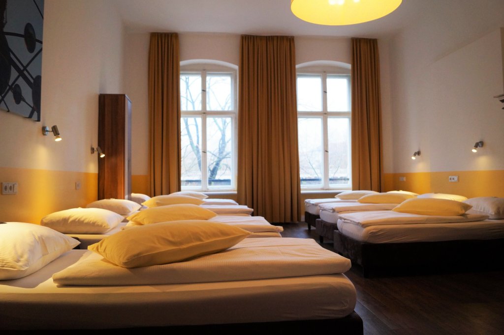 Кровать в общем номере Grand Hostel Berlin Classic