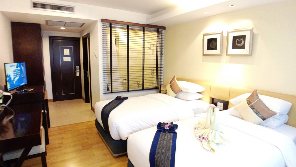 Deluxe simple chambre Vue sur la ville Bangkok Centre Hotel - SHA Extra Plus