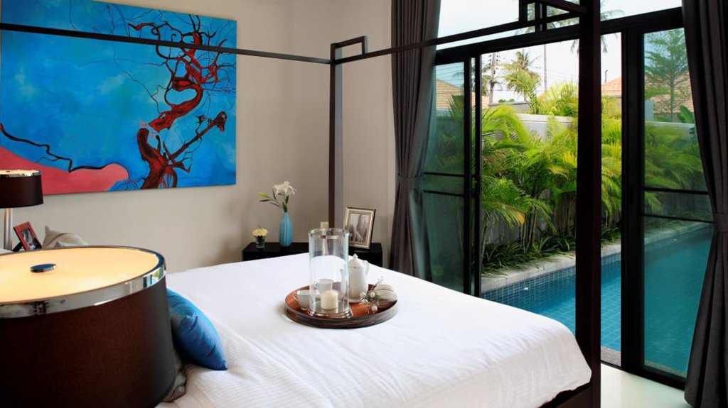 Villa 2 chambres Two Villas Holiday Phuket: Onyx Style Nai Harn Beach