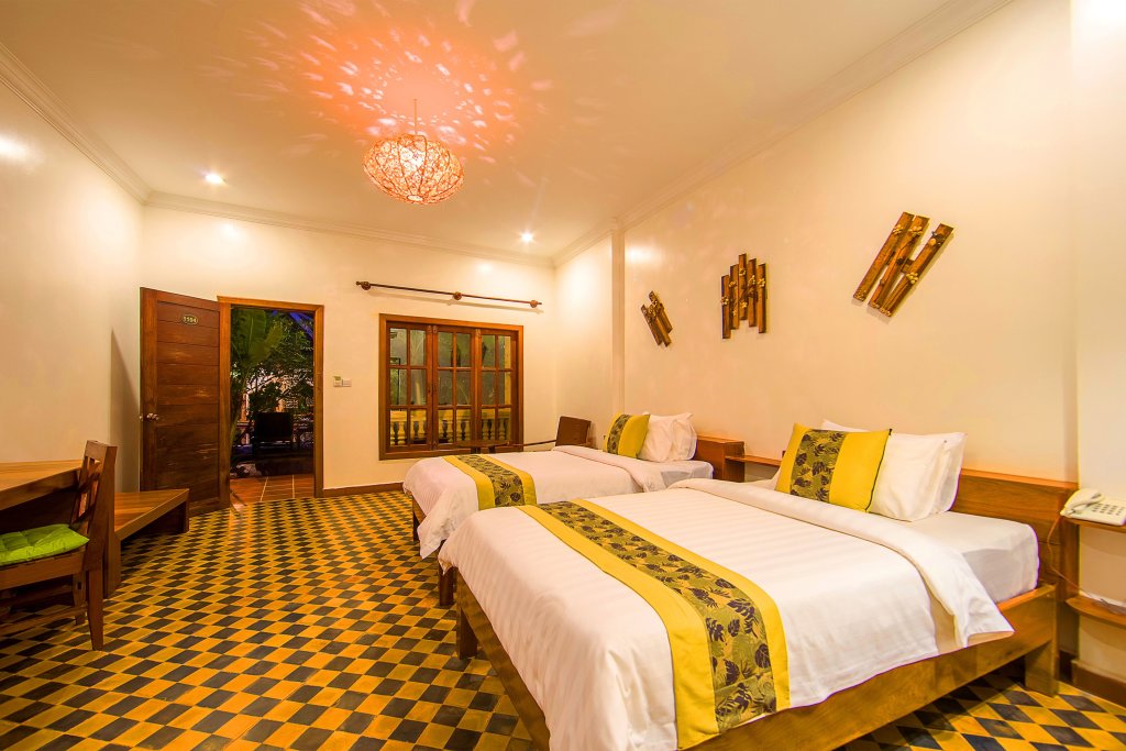 Трёхместный номер Deluxe Le Jardin d'Angkor Hotel & Resort