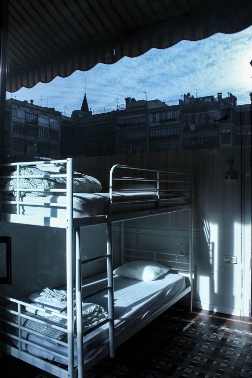 Кровать в общем номере 360 Hostel Centro