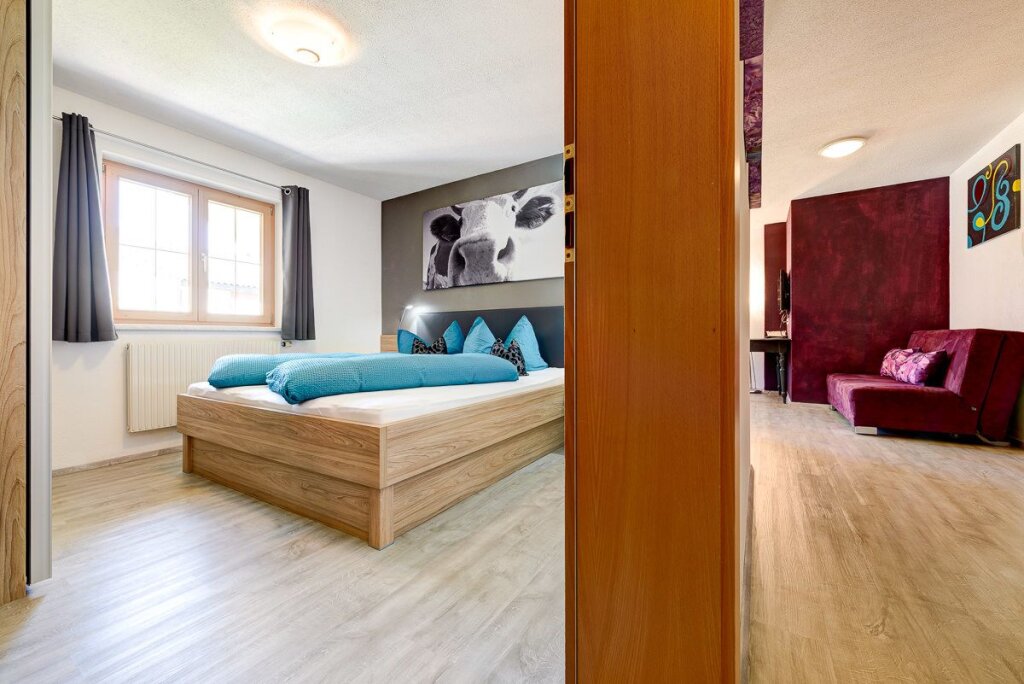 Апартаменты Comfort с 2 комнатами с видом на горы Üser Schloessle