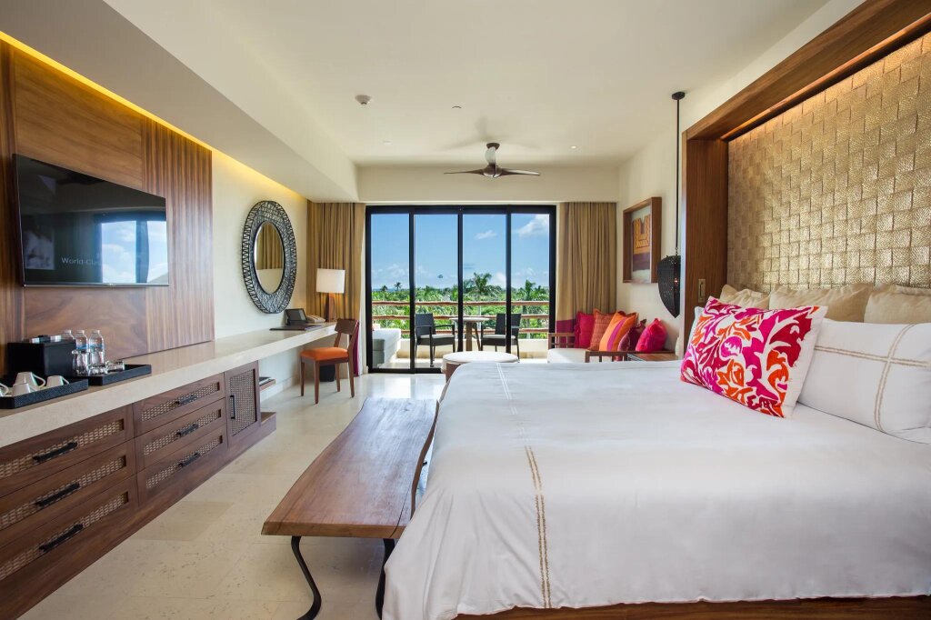 Double Junior Suite with ocean view Secrets Akumal Riviera Maya Hotel