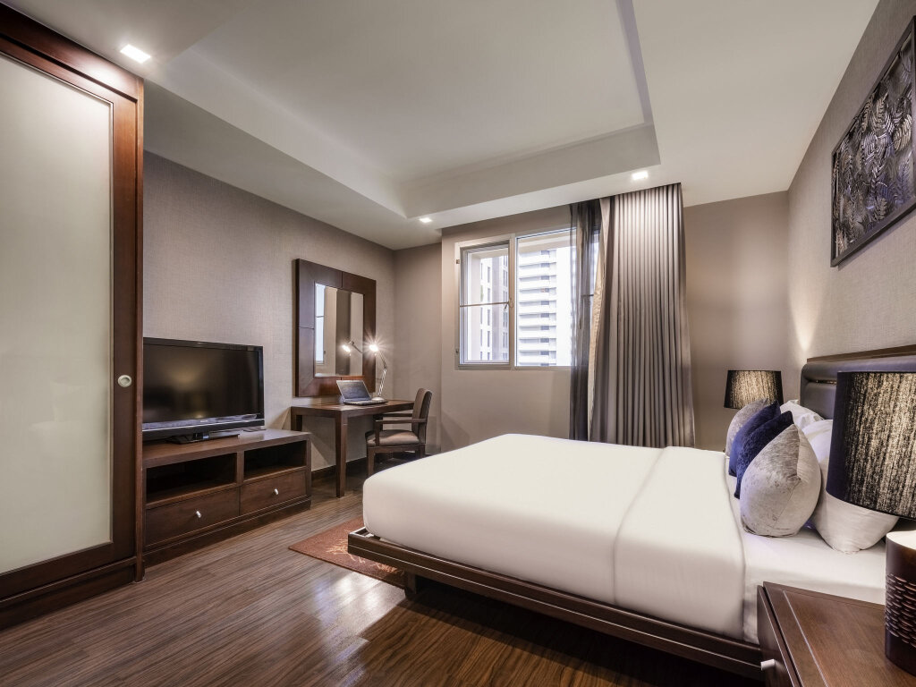 Grand Doppel Suite mit Balkon und mit Stadtblick Grand Mercure Bangkok Asoke Residence