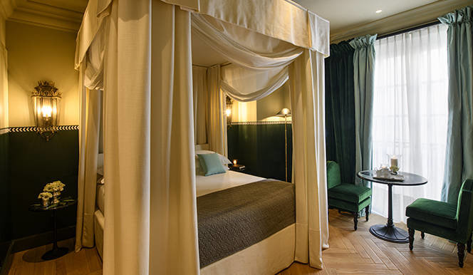 Двухместный люкс Emerald Patio Bristol Helvetia&Bristol Firenze - Starhotels Collezione