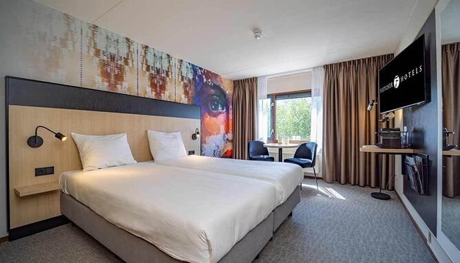 Comfort Double room Fletcher Wellness-Hotel Stadspark