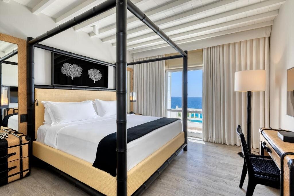 Двухместный люкс Resort с балконом и с видом на море Santa Marina, A Luxury Collection Resort, Mykonos