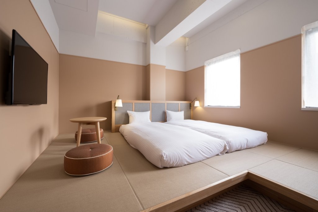 Moderate Adjoining Private Bathroom with Japanese-style room RAKURO Kyoto by THE SHARE HOTELS