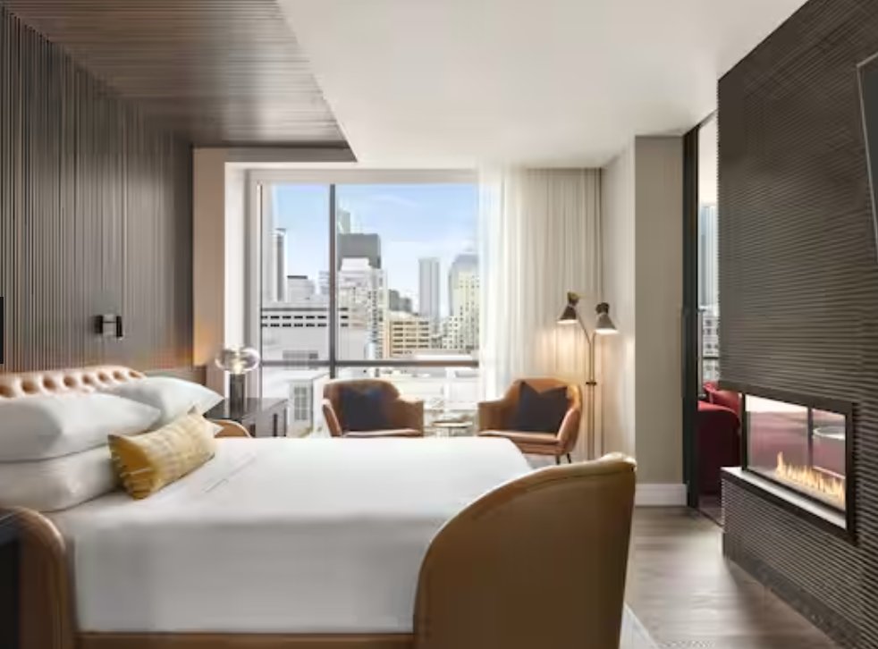 Suite with urban view doppia Premium Canopy by Hilton San Francisco SoMa