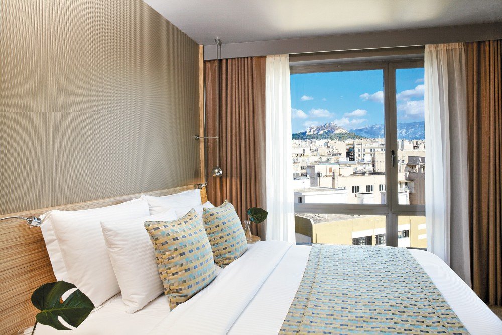 Executive Double room with city view Wyndham Grand Athens