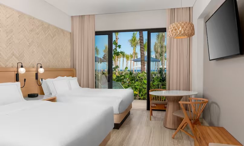 Четырёхместный номер Enclave с частичным видом на океан Hilton Tulum Riviera Maya All-Inclusive Resort