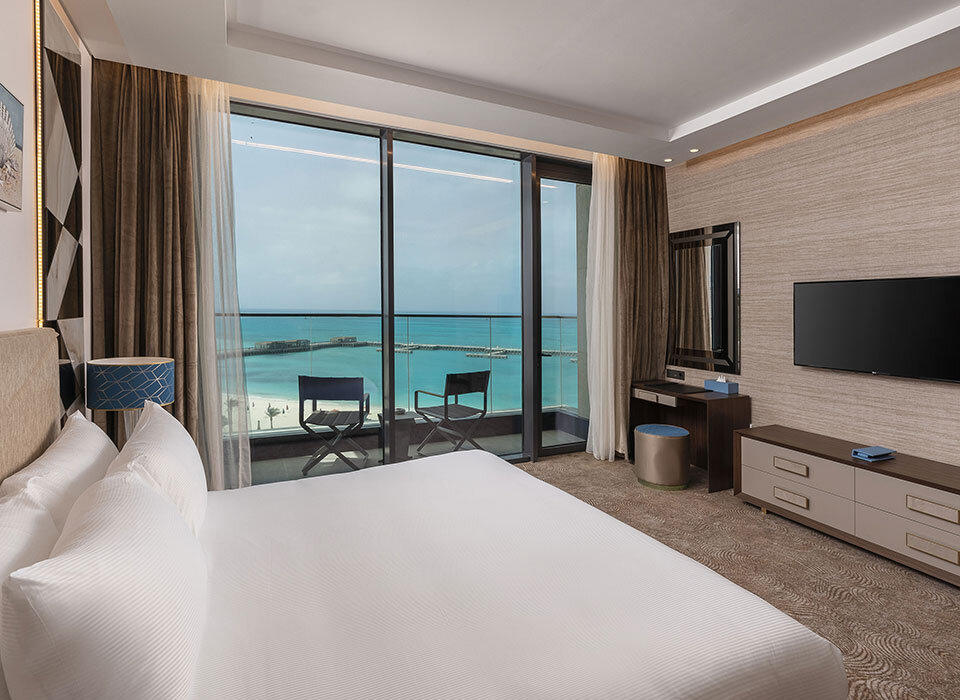 Suite doppia Deluxe con balcone e con vista mare Rixos Premium Alamein Hotel