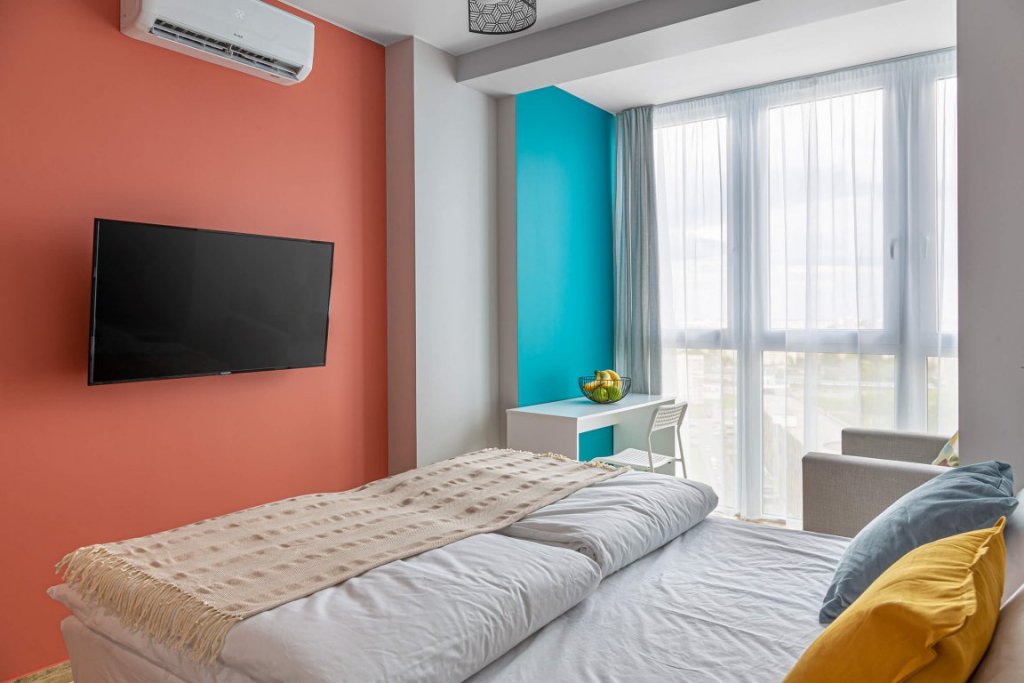 Двухместные апартаменты Economy с видом на город Апарт-отель Nordy Homes Minsk