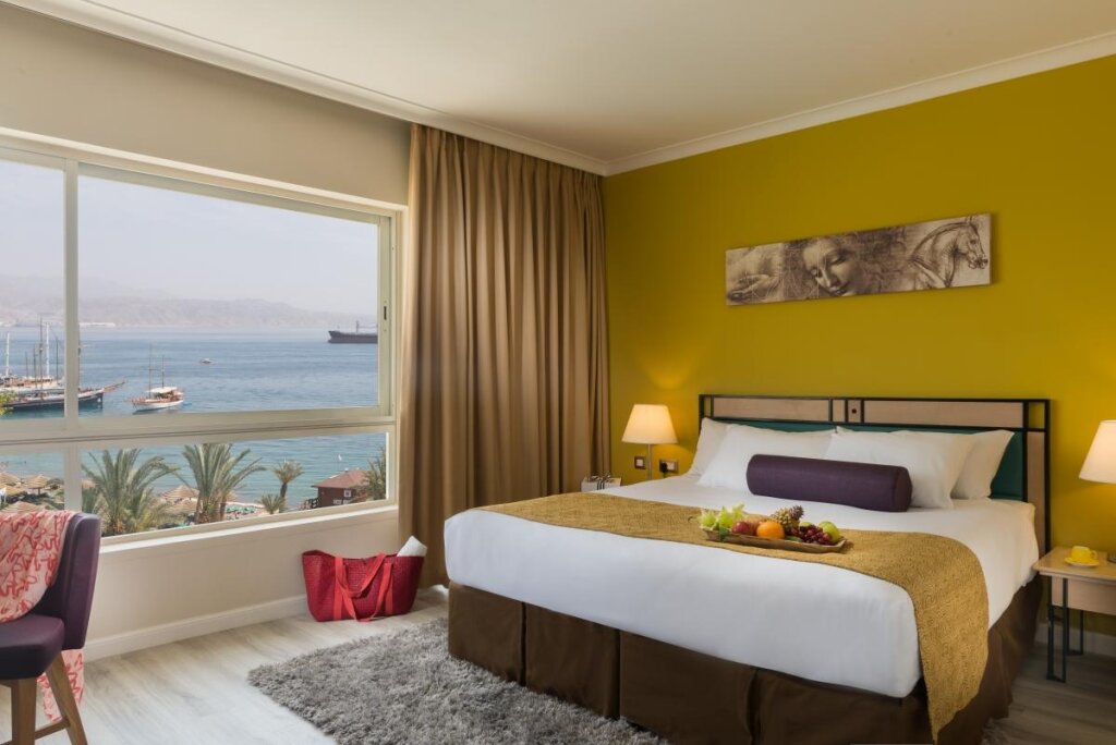 Camera doppia Premium con vista mare Leonardo Plaza Hotel Eilat