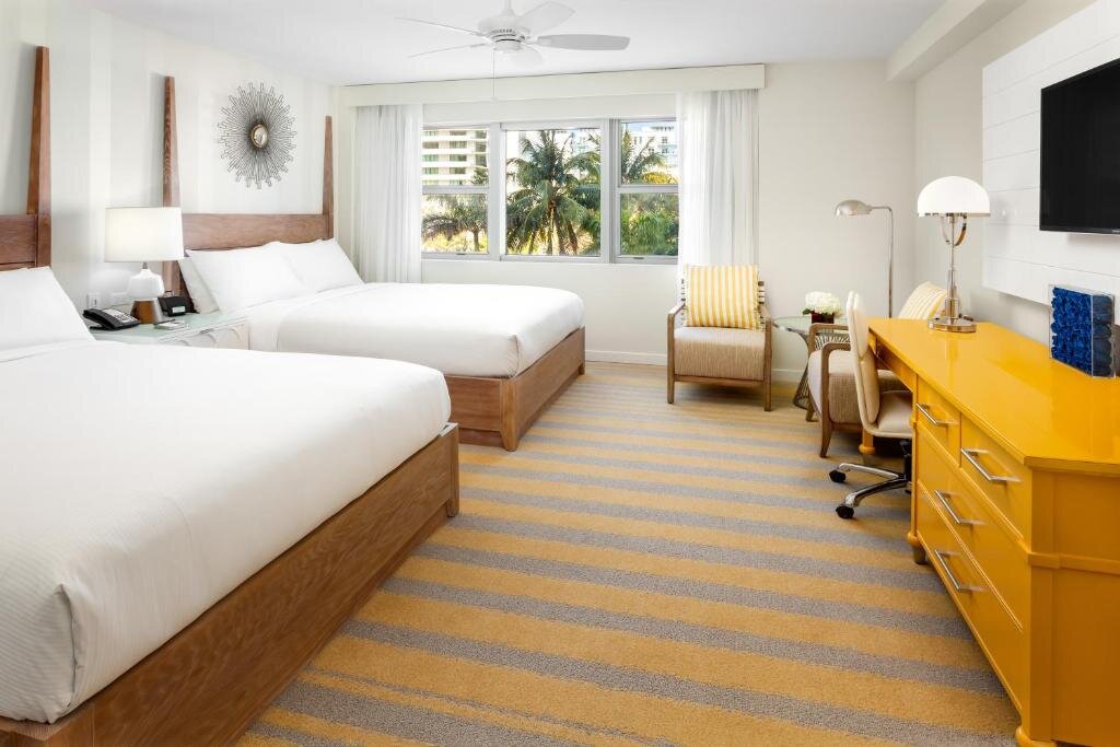 Camera quadrupla Accessible Hilton Cabana Miami Beach