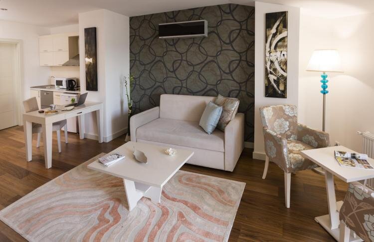 Doppel Suite Penthouse mit Meerblick Turkuaz Suites