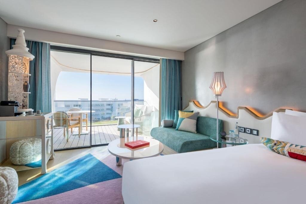 Двухместный люкс Wow with Plunge Pool c 1 комнатой с балконом и с видом на океан W Algarve