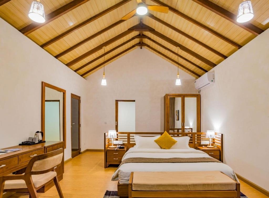 Двухместная вилла Deluxe Beach Курортный Отель Fiyavalhu Resort Maldives