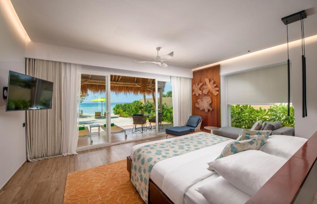 Двухместная Beach Вилла Emerald Maldives Resort & Spa-Deluxe