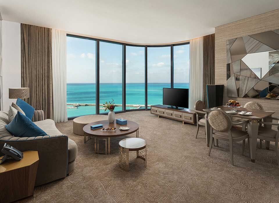 Suite doppia Panorama con vista mare Rixos Premium Alamein Hotel