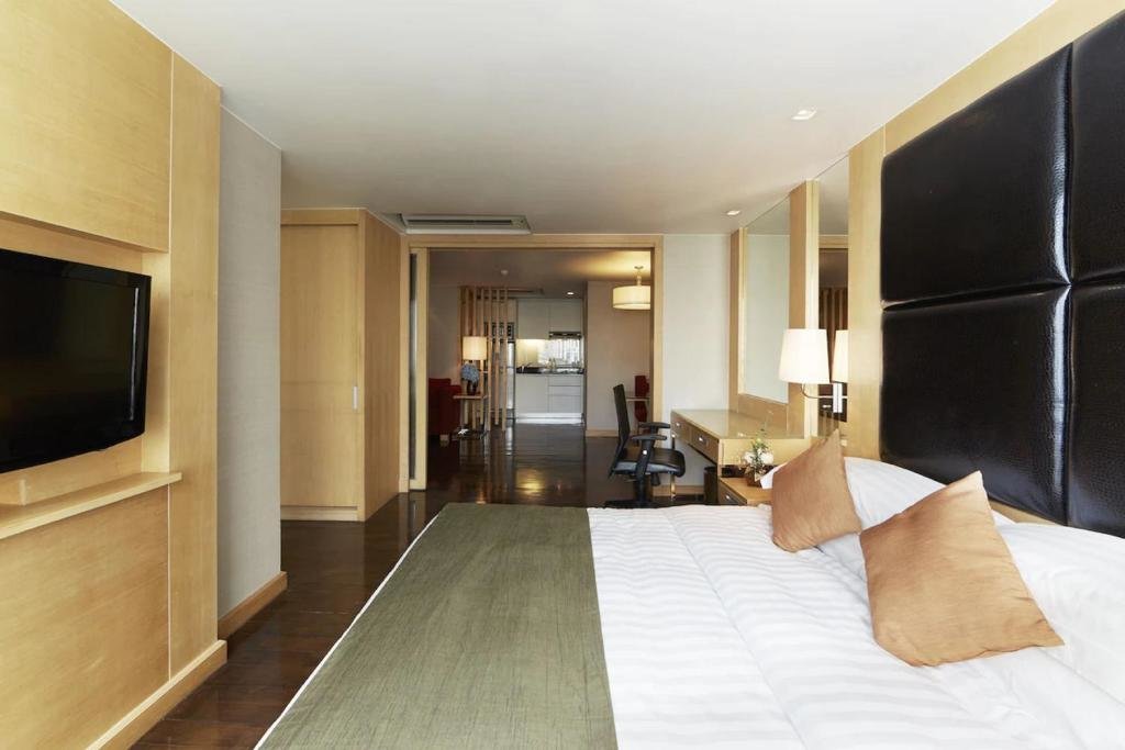 Suite Deluxe 1 camera da letto con vista sulla città Aspira 12th Avenue Asoke Sukhumvit