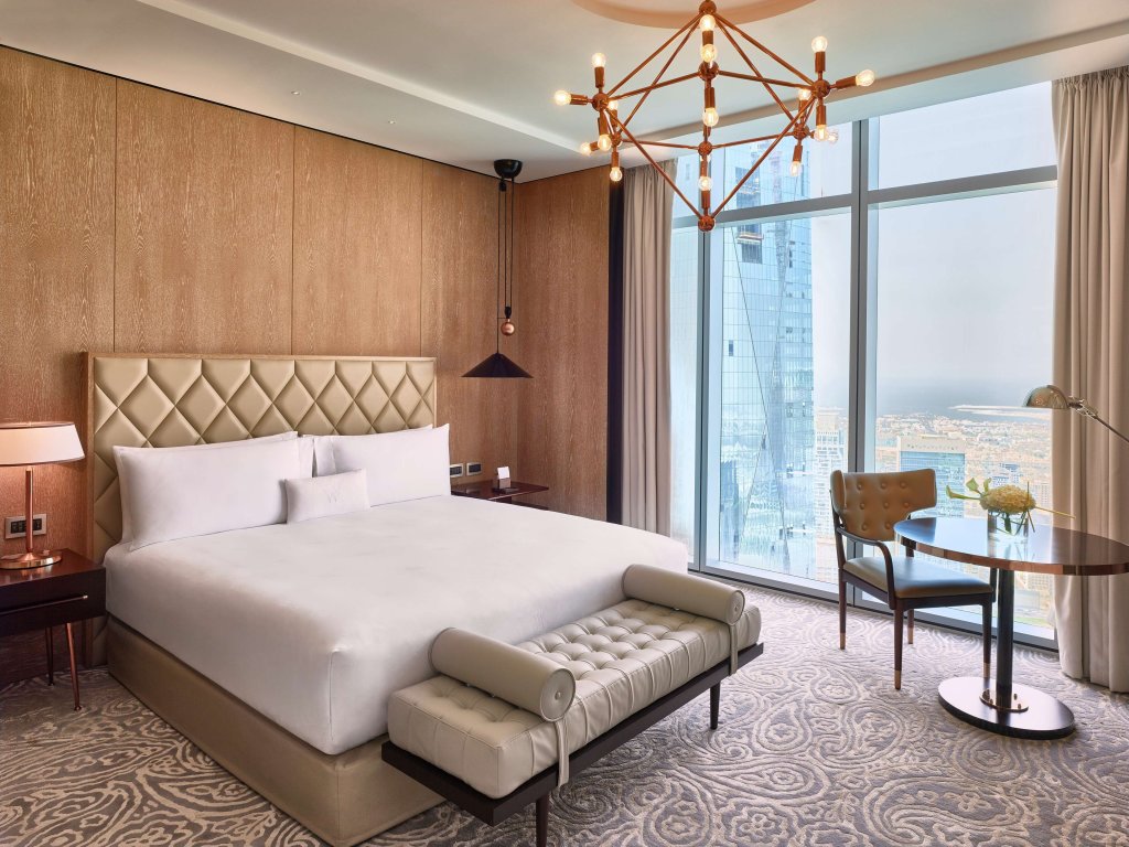 Люкс Residential c 1 комнатой с балконом Waldorf Astoria Dubai International Financial Centre