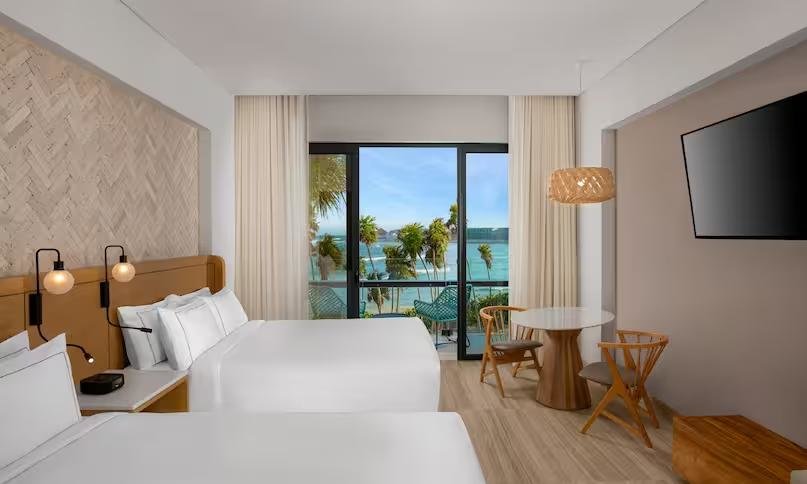 Enclave Vierer Zimmer mit Meerblick Hilton Tulum Riviera Maya All-Inclusive Resort